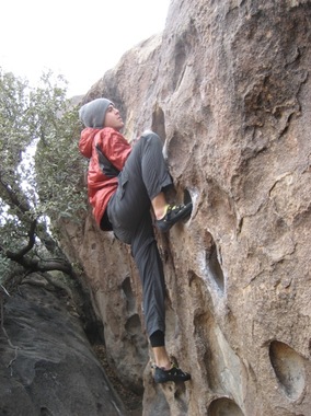 Rock climbing is fun :)